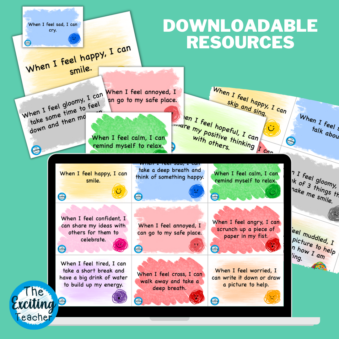 Daily Mindfulness Task Sheets – Exciting Teacher – Member's Club