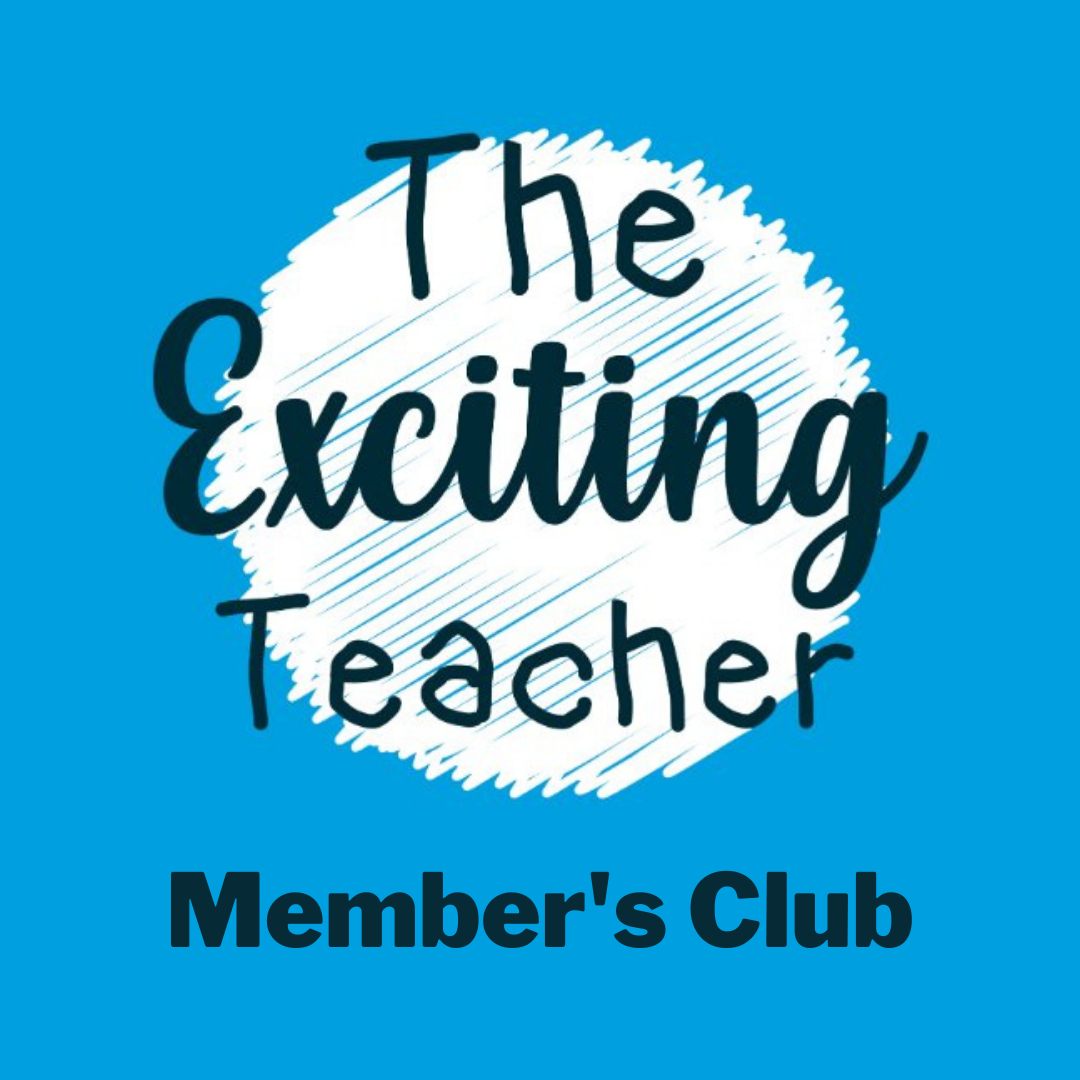 Exciting Teacher Member's Club Logo