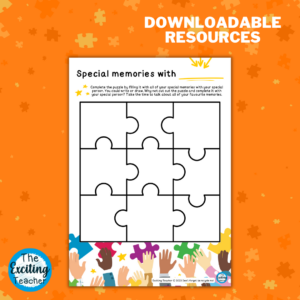Special memories with my Special Person Jigsaw Puzzle Activity by Exciting Teacher