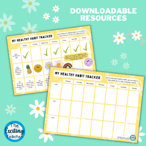 Habits - My Healthy Habit Tracker for Children by Exciting Teacher