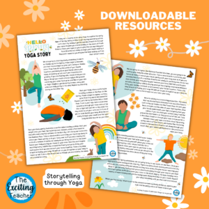 Spring Yoga Mindfulness Storytime for Children by Exciting Teacher