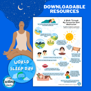 A Walk Through My Favourite Spot Meditation Strategy for Supporting Children to Sleep by Exciting Teacher