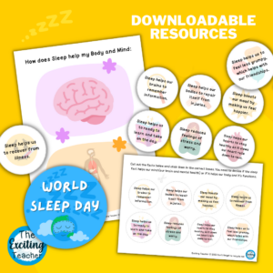 How does sleep help my Mental Health My Body and Mind Sorting Activity for KS2 Children by Exciting Teacher
