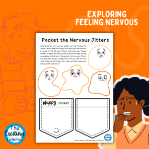 Pocket the Nervous Jitters Activity for Children by Exciting Teacher