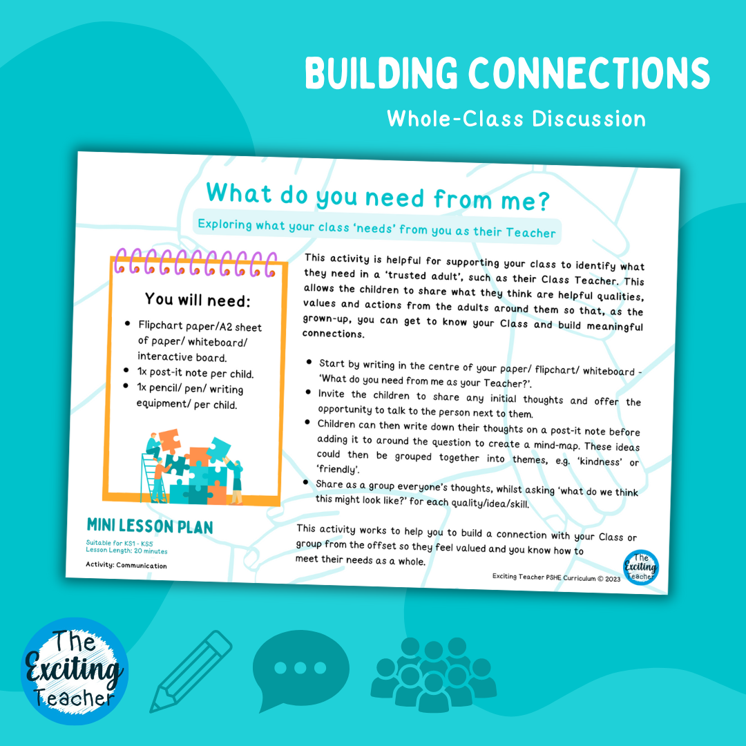 Moving to Secondary School: Transition Session 1 – Exciting Teacher ...