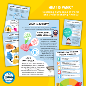What is Panic Guide Book for Teens and Children Exploring Panic Symptoms for Anxiety by Exciting Teacher
