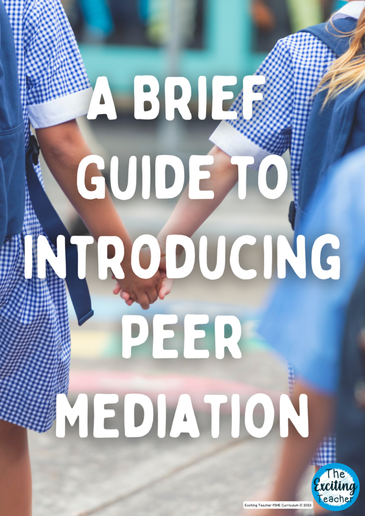 Peer Mediation Session Guide Pack by Exciting Teacher Curriculum 2023