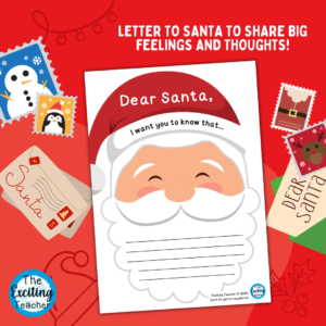 Dear Santa, I want you to know that... Letter to Father Christmas by Exciting Teacher