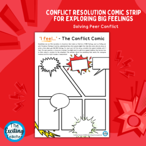 I feel - The Conflict Comic Exploring Peer Conflict Resolution with Children by Exciting Teacher
