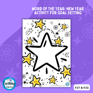 My Word of 2024 New Year Activity by Exciting Teacher
