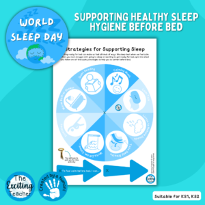 Strategies for Supporting Sleep and Feeling Calm before Bed World Sleep Day Resource for Children by Exciting Teacher