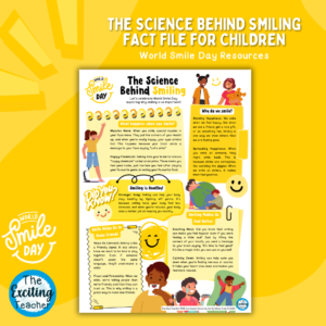 World Smile Day The Science Behind Smiling Fact File for Children by Exciting Teacher 2024