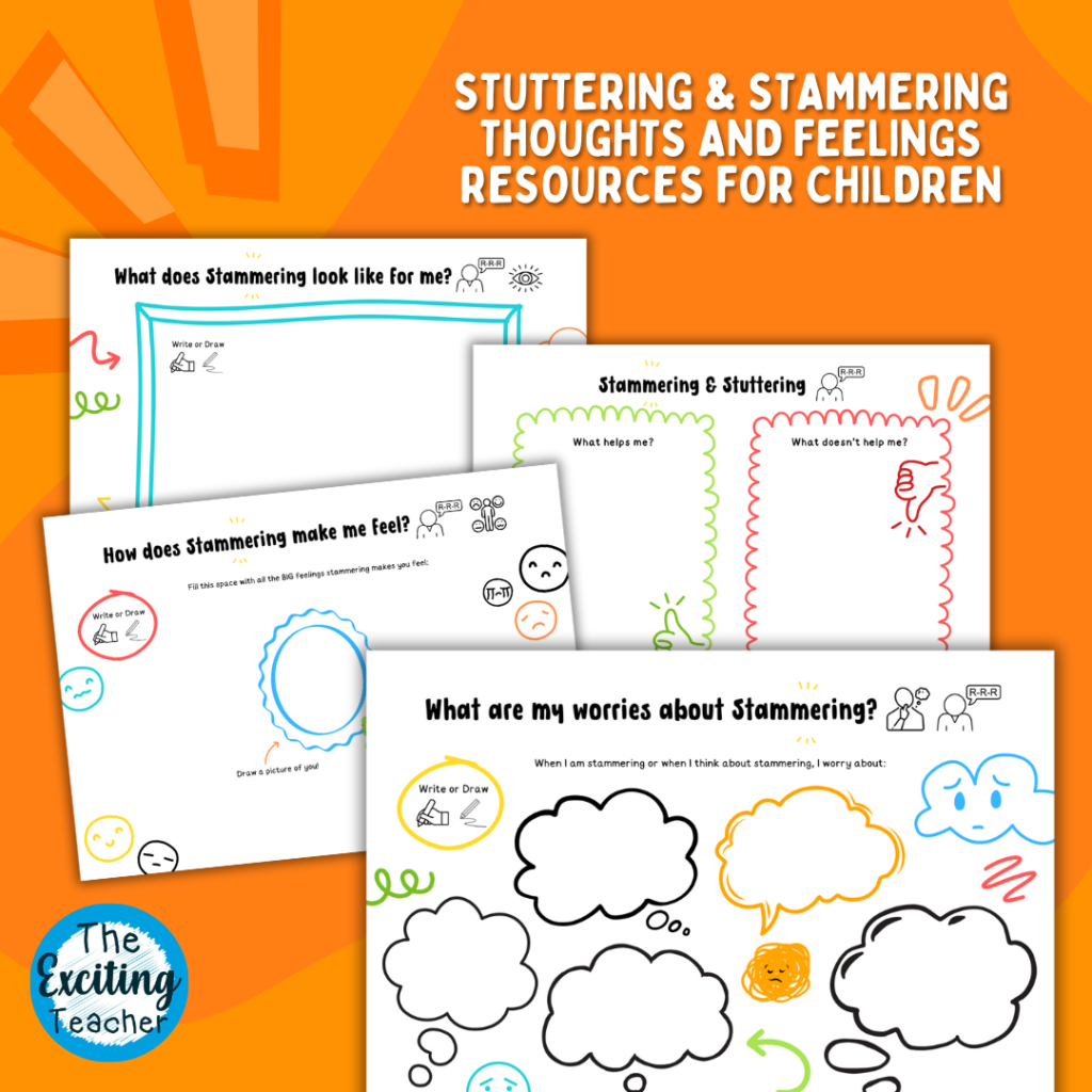 'Stuttering and Stammering': Helpful & Unhelpful Strategies, Thoughts, Feelings, Behaviours Resource Collection